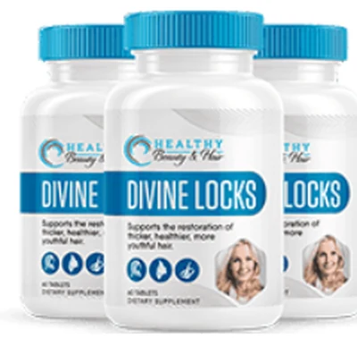 Divine Locks 3 bottles — 90-day supply